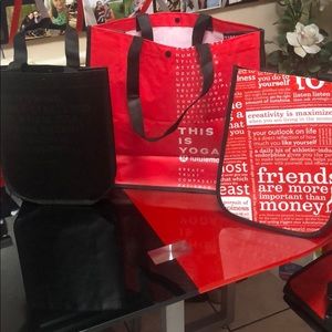 Bundle of 3 tote bags